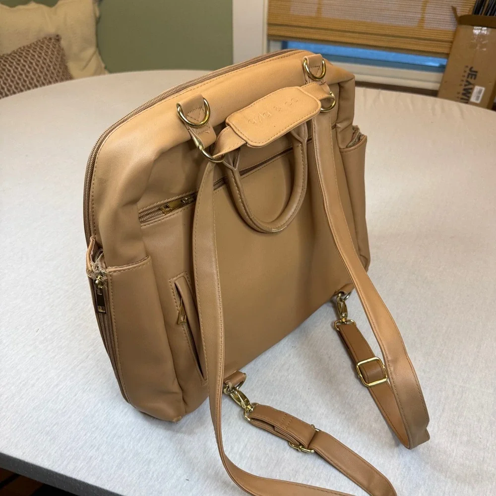 Ayla Diaper Bag - Tan